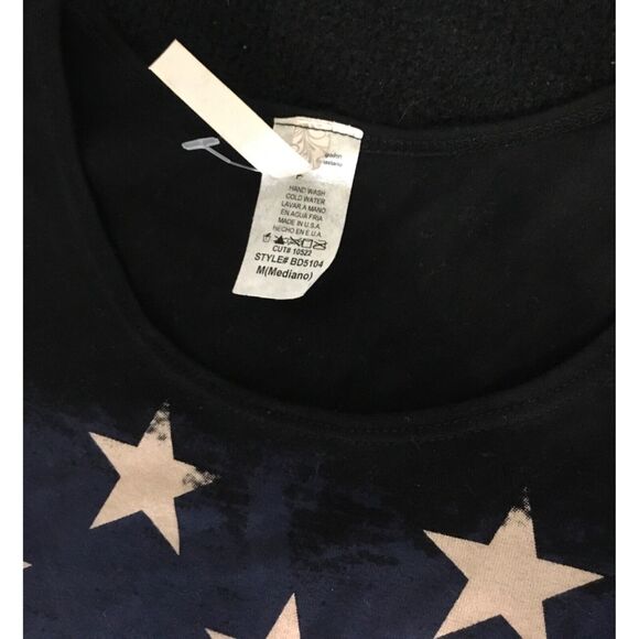 Women's American Flag Tank Dress Patriotic Stars & Stripes Design Size M - Picture 6 of 9